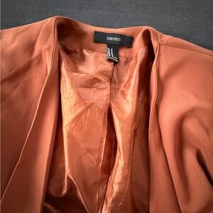 Forever 21 Women's Terracotta Blazer